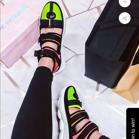 cape robbin sneaker sandals